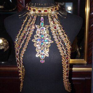 Crystal Queen Body necklace
